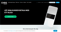 Desktop Screenshot of dibs.se